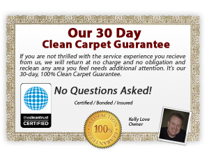 guaranteed carpet cleaning services